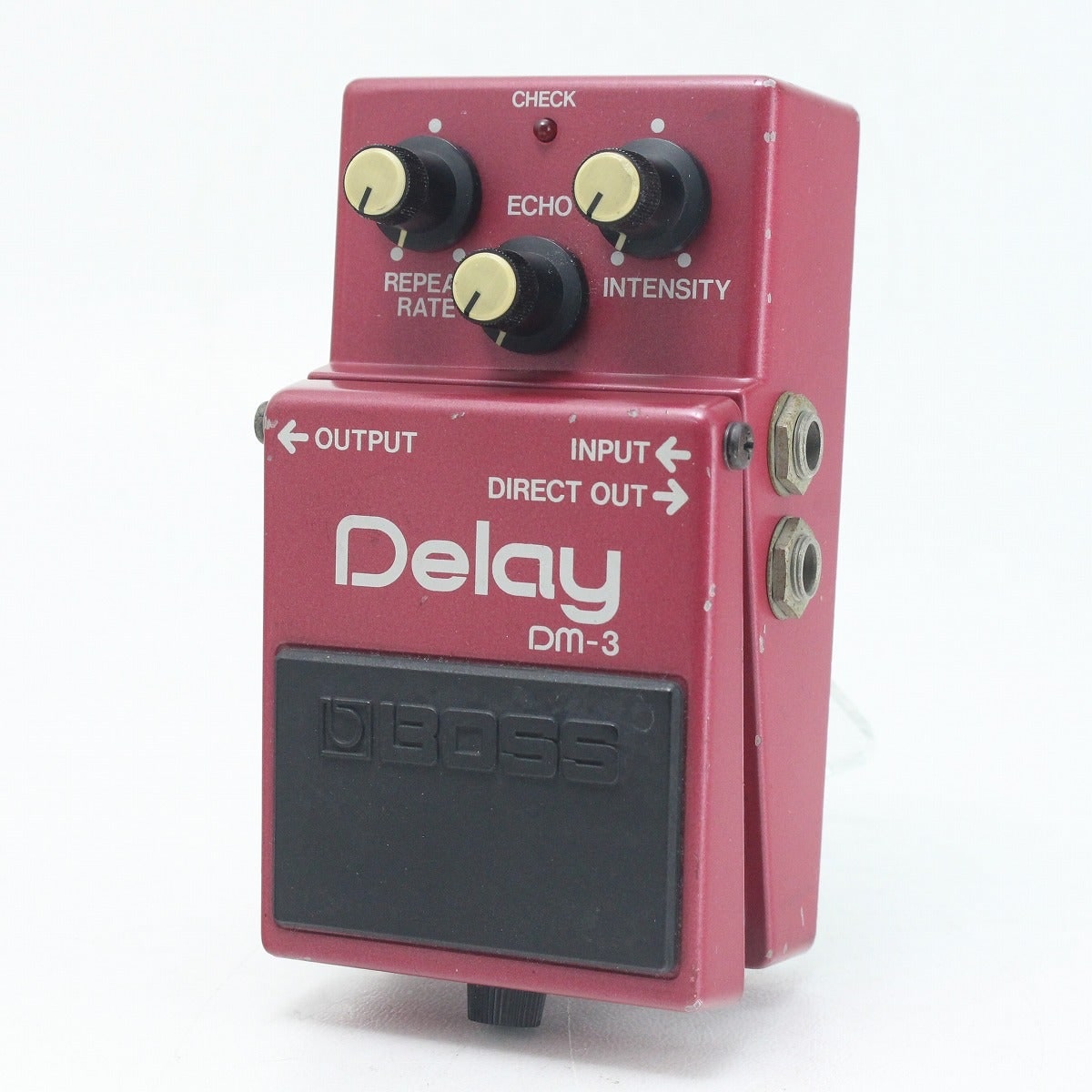 BOSS DM-3 ジャンク BOSS DM-3 Delay W/Box 1984 Analog Delay Vintage Guitar Pedal Made