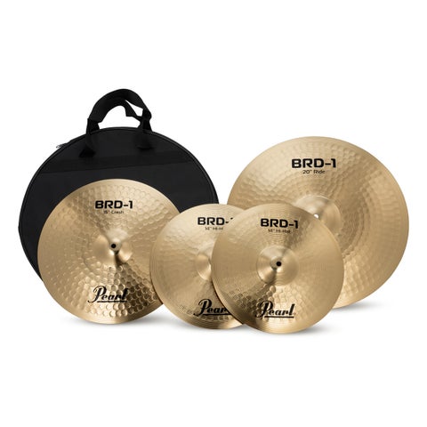 Pearl / BRD-1 シンバルセット 14HH/16CR/20RD 専用ケース付き