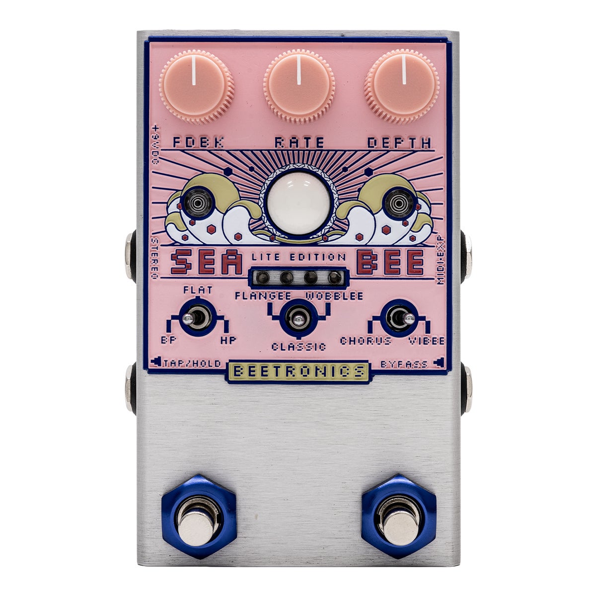 新製品】 Beetronics / SEABEE LITE Pink Analog Chorus アナログ
