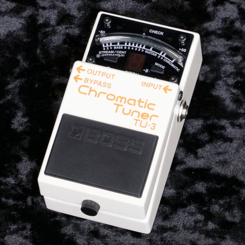 BOSS TU-3 Chromatic Tuner 中古 美品 動作確認済み 中古】BOSS / TU-3 Chromatic Tuner 【新宿店】 | チューナー機能のみ