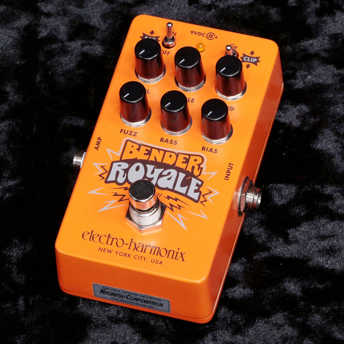 Electro harmonix Bender e 限定カラー Electro-Harmonixからファズペダル「BENDER ROYAL」が発売。