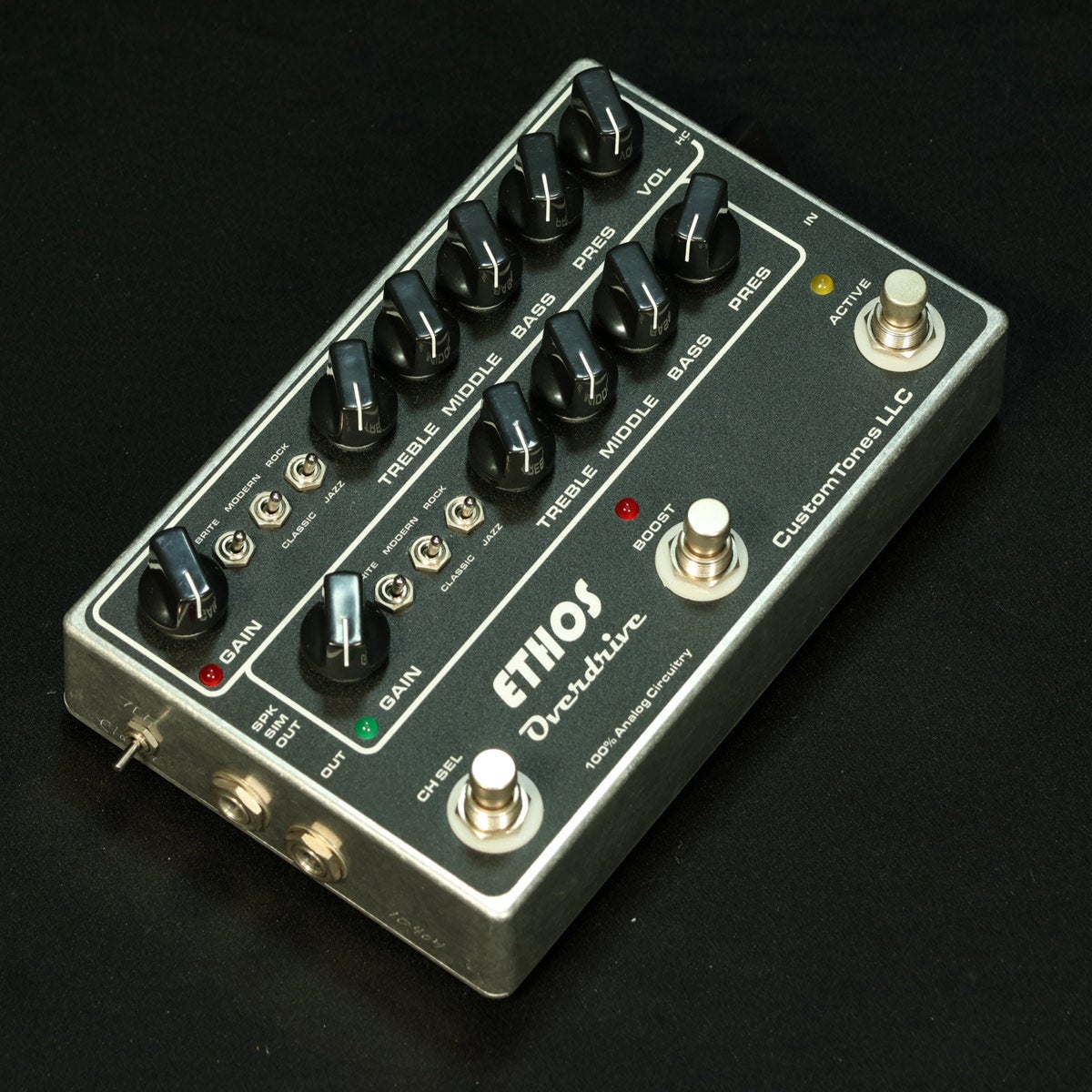 【新品】ETHOS Overdrive（CustomTones LLC）付属品有 中古】CUSTOM TONES / ETHOS OVERDRIVE 【福岡店】 | オーバードライブ