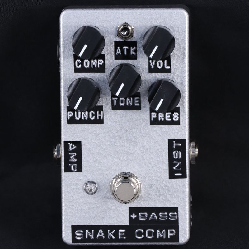 [ベース用コンプレッサー/直感的にサウンド補正可能]  Shin's Music / SNAKE COMP+ BASS ベース用エフェクター シンズミュージック 日本製 Made in Japan