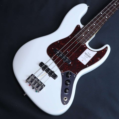 [特典付き]Fender / Made in Japan Traditional 60s Jazz Bass Rosewood Fingerboard Olympic White 【横浜店】【S/N:JD26000249】【3.64kg】