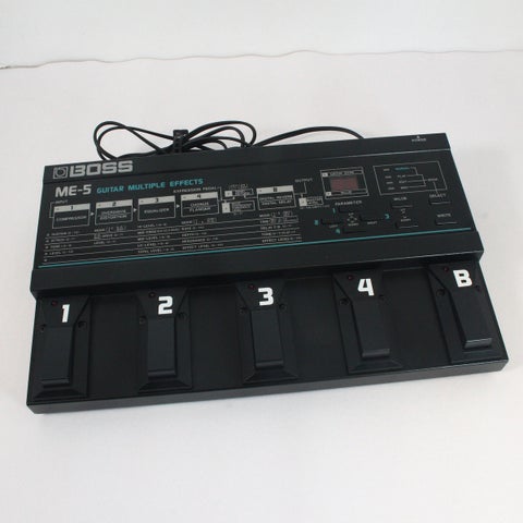 希少　BOSS ME-5 マルチエフェクター　マニュアル付属　可動品 中古】BOSS / ME-5 【渋谷店】 | フロアタイプ | イシバシ楽器