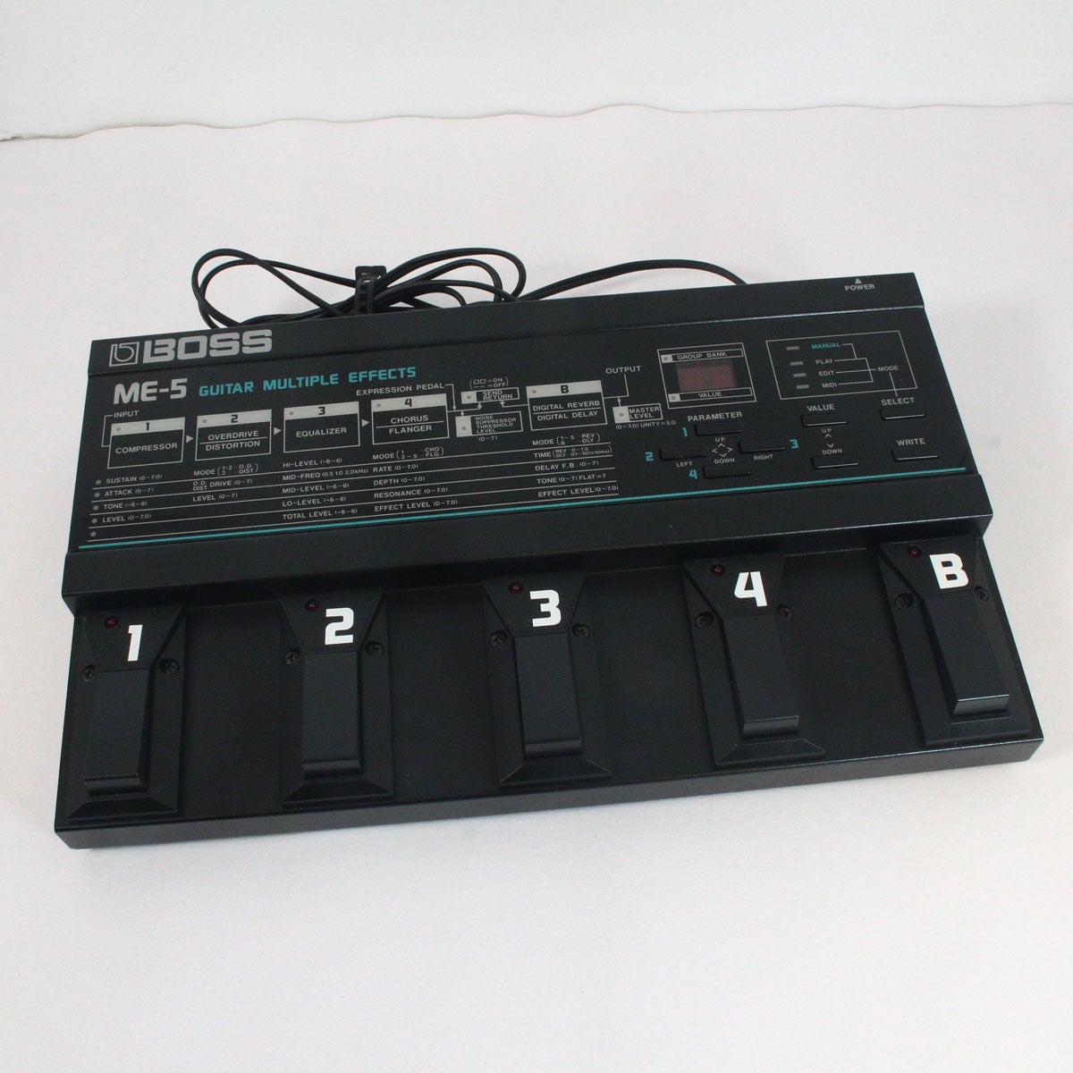 希少　BOSS ME-5 マルチエフェクター　マニュアル付属　可動品 中古】BOSS / ME-5 【渋谷店】 | フロアタイプ | イシバシ楽器