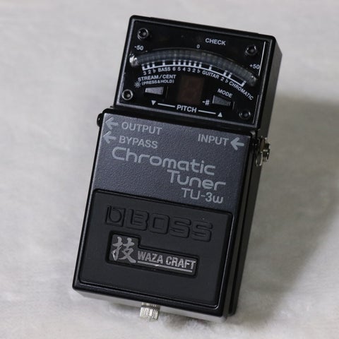 安心の長期5年保証】BOSS / TU-3W Chromatic Tuner技 WAZA CRAFT Made
