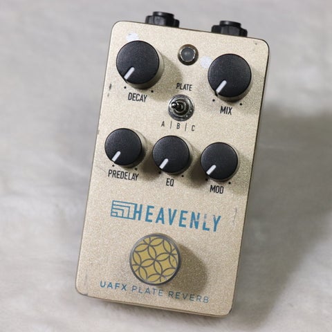 ギター UNIVERSAL AUDIO Heavenly Plate Reverb Ernie Williamson Music - Universal Audio UAFX Heavenly Plate