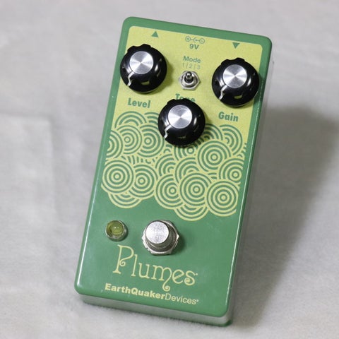 新品 未使用 EarthQuaker Devices Plumes EarthQuaker Devices Plumes Small Signal Shredder Overdrive Effects