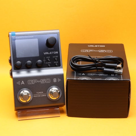 ♬新品・未使用★Valeton GP-50 Valeton GP-50 ヴェイルトン コンパクト マルチエフェクター バレトン