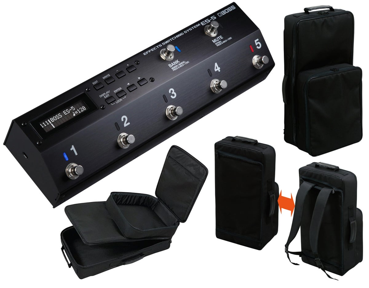 BOSS ES-5 (付属品、外箱全てあり) 汎用型キャリーバッグ同時購入セット］BOSS / ES-5 Effects Switching