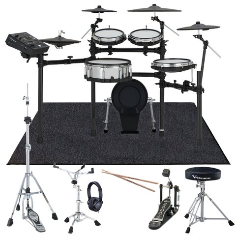 Roland / TD516 DW2000Aペダルや純正スローンにマット付きフルセット