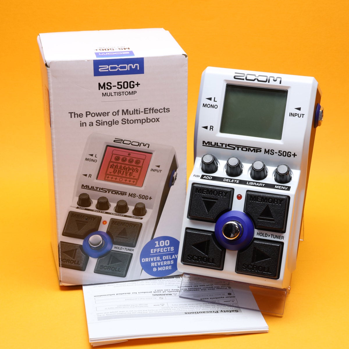 中古】ZOOM / MS-50G+ MultiStomp 【福岡店】 | コンパクトタイプ