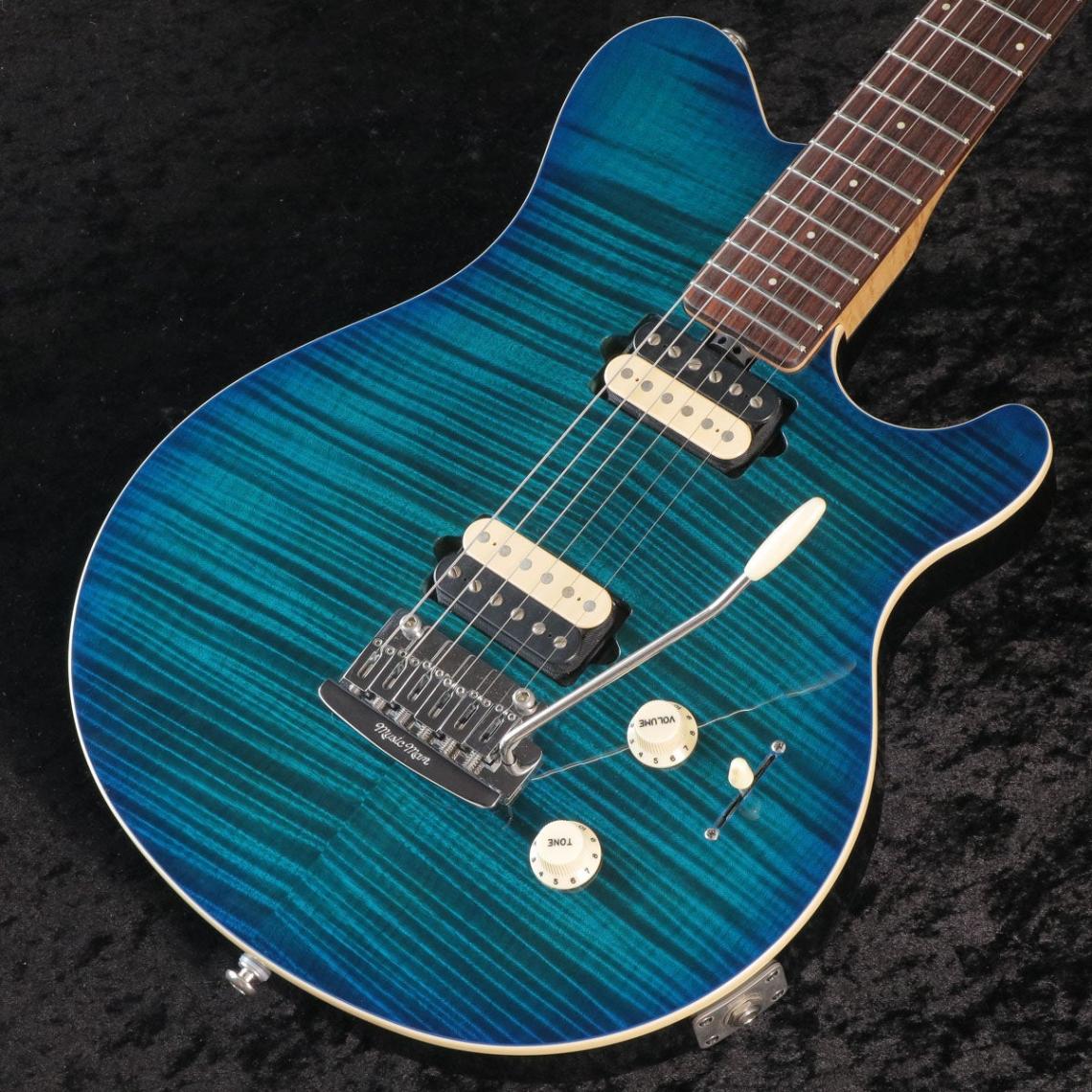 値下げ！写真追加♪MUSIC MAN AXIS SUPER SPORT♪要整備！ 中古】MUSIC MAN / Axis Super Sport Balboa Blue 【長期店頭展示品