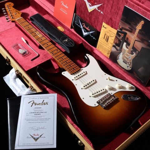 Fender Custom Shop / 2023 Mid Year LTD Rosted 50s Stratocaster DX Closet Classic Wide Fade Chocolate 2-Tone Sunburst【S/N:CZ573475】 【御茶ノ水本店】