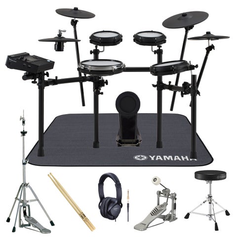 Roland / TD316 ヤマハ・シングルキックペダルとドラムマットを採用したフルセット