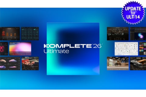 Native Instruments / Komplete 26 Ultimate Update for Ultimate 14【メール納品 代引不可】