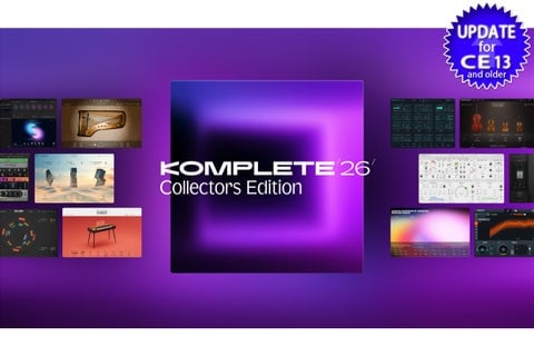 Native Instruments / Komplete 26 Collectors Edition Update for CE 13 and older【メール納品 代引不可】