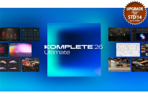 Native Instruments / Komplete 26 Ultimate Upgrade for Standard 14 and older【メール納品 代引不可】
