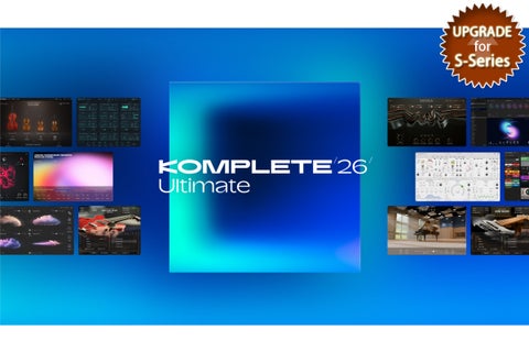 Native Instruments / Komplete 26 Ultimate Upgrade for S-Series【メール納品 代引不可】