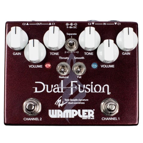 Wampler Pedals / Dual Fusion Tom Quayle Signature【渋谷店】【長期店頭展示品アウトレット特価】《渋谷店セール》