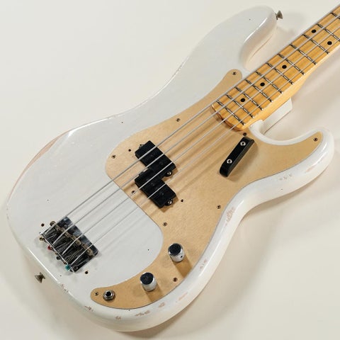 Fender Custom Shop / Limited Edition P-jazz Bass Relic Aged White