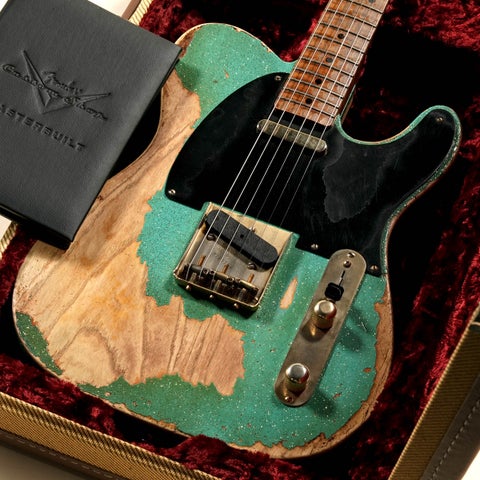 中古】Fender Custom Shop / Master Builder 1952 Telecaster Sea Foam
