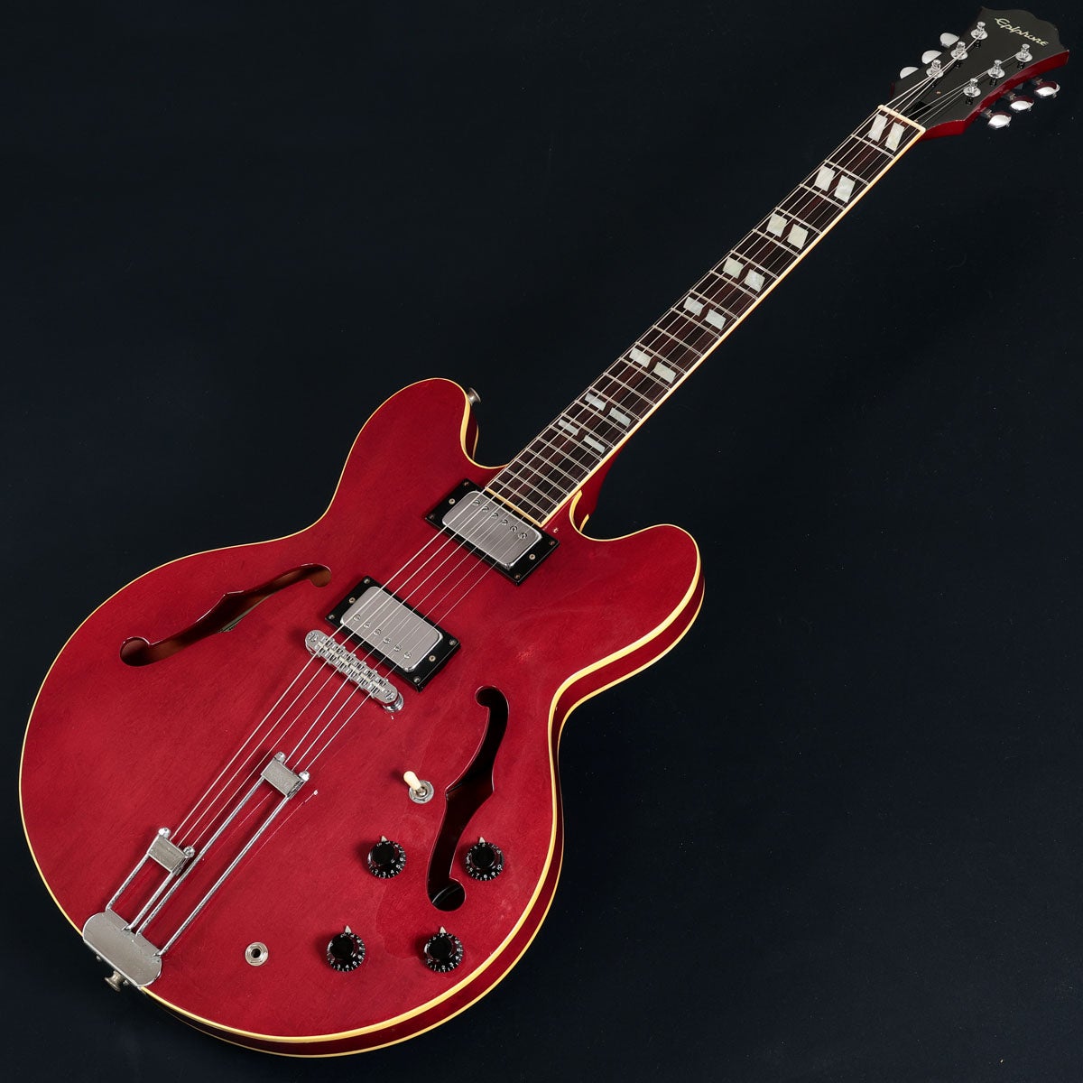 Epiphone Riviera エピフォン リビエラ 日本製 80s前半 中古】Epiphone / Riviera Blue Label Cherry [3.58kg/1970年代-1980