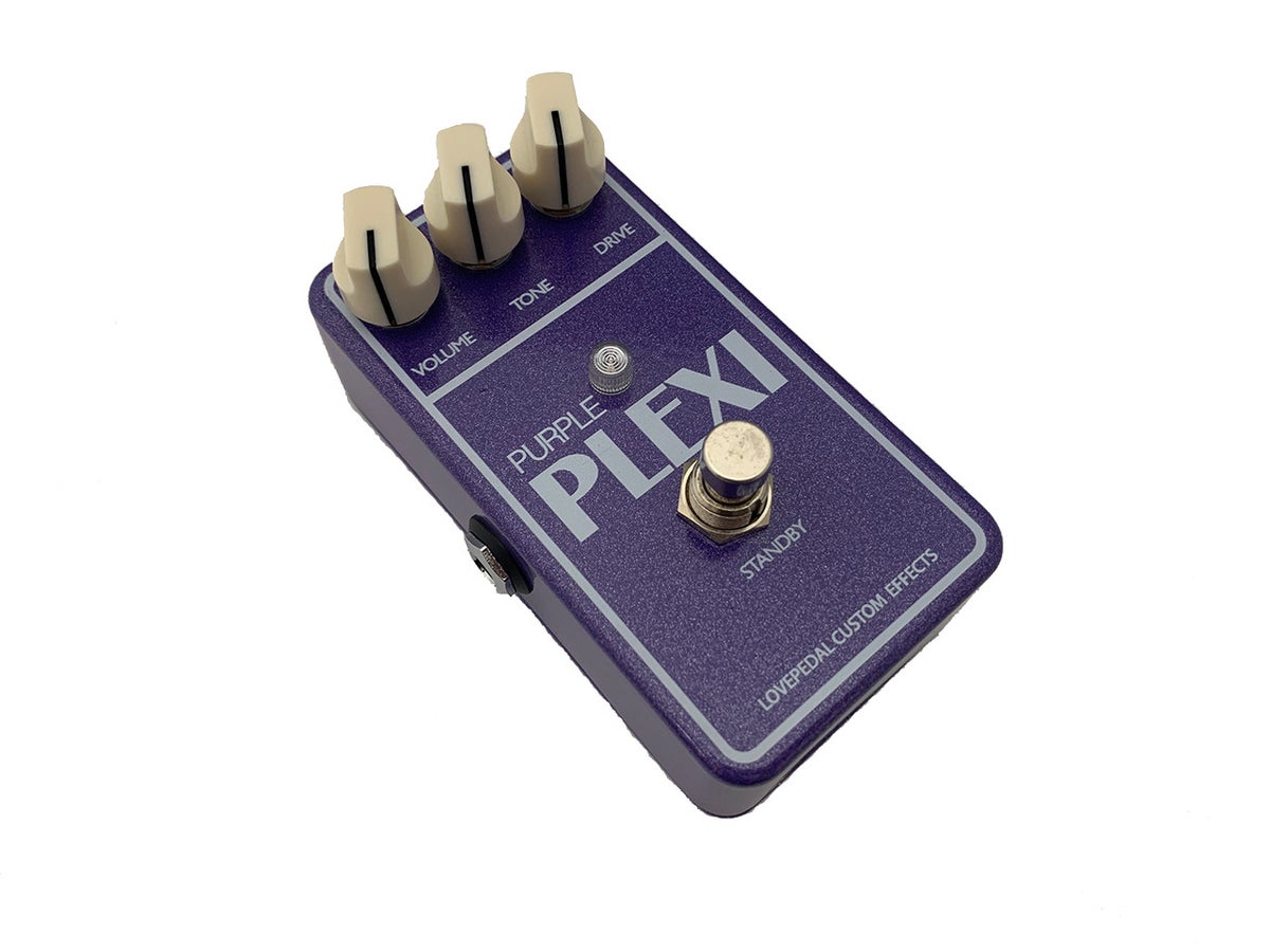 長期展示品】LOVEPEDAL / PURPLE PLEXI ラブペダル オーバードライブ