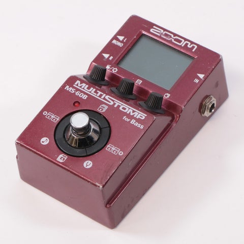 中古】ZOOM / MS-60B MultiStomp Bass Pedal ベース用マルチチ