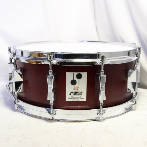 【中古】SONOR / 80s D-515MR Beech Snare Mahogany Red Phonic 14×5.75 ソナー スネアドラム 【池袋店】