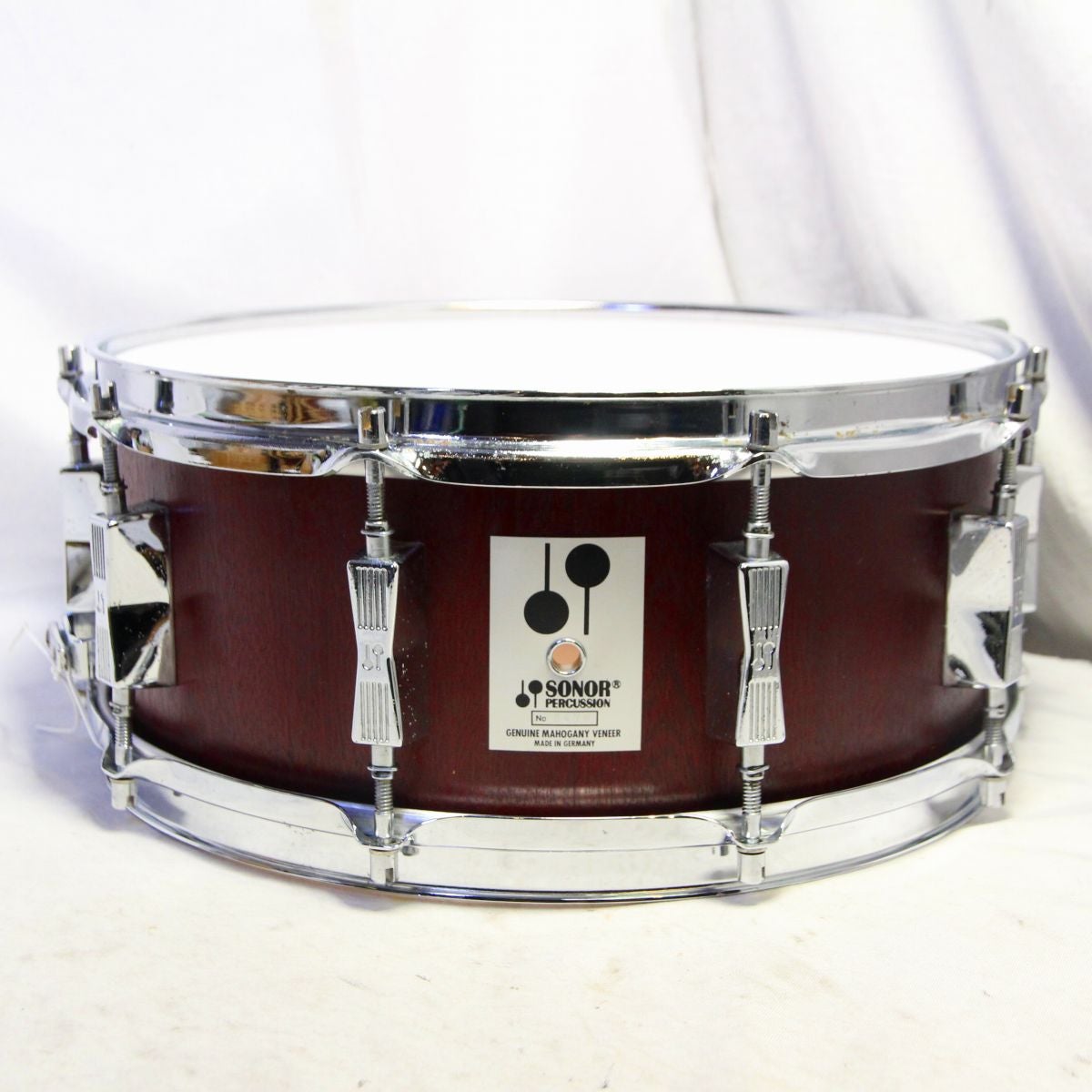 中古】SONOR / 80s D-515MR Beech Snare Mahogany Red Phonic 14×5.75