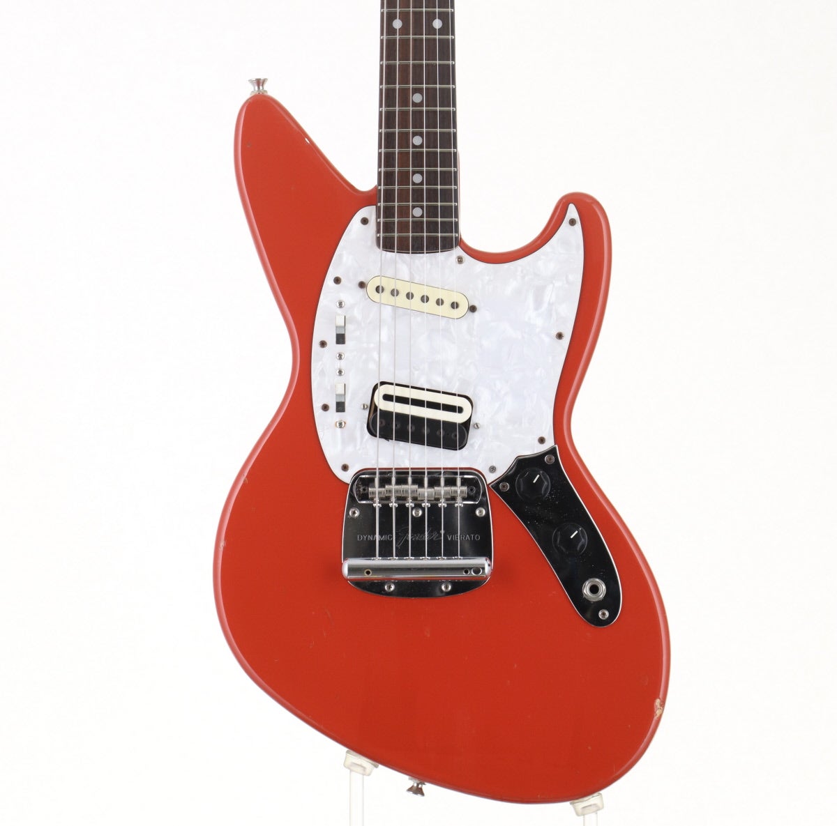 中古】Fender JAPAN / JSG-65 Jag-Stang Modified FRD Fiesta Red 1995