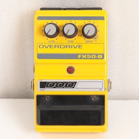 DOD FX50B Overdrive Plus ギターエフェクター 中古】DOD / FX50-B / Overdrive Plus 【心斎橋店】 | エフェクター