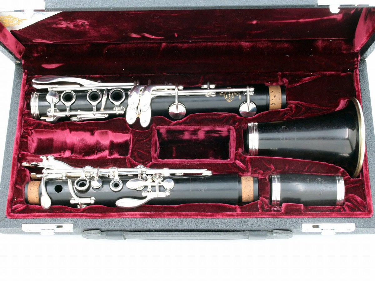 中古美品 クランポン R13-SP クラリネット 革タンポ メンテ済 軽量ケース 中古】BUFFET CRAMPON / B♭クラリネット R13SP 全タンポ交換済み