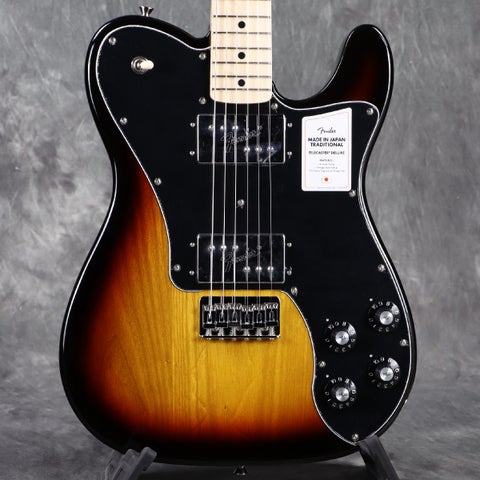 Fender / Made in Japan Traditional 70s Telecaster Deluxe Maple Fingerboard 3-Color Sunburst フェンダー【4.14kg】[S/N JD26007923]