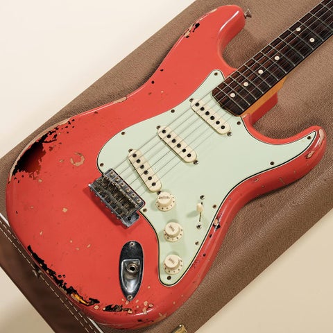 中古】Fender Custom Shop / Michael Landau 1963 Stratocaster Fiesta