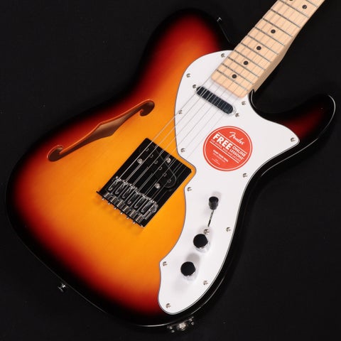 Squier by Fender / Affinity Series Telecaster Thinline White Pickguard 3-Color Sunburst ≪S/N:CYKE25009251≫ 【心斎橋店】