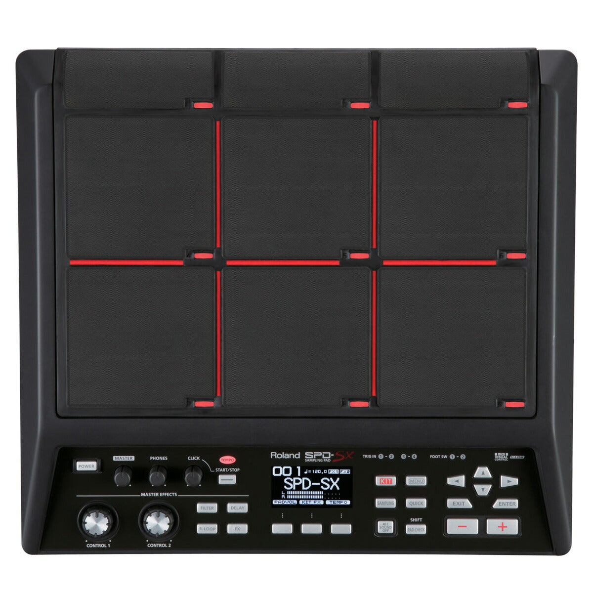 Roland / SPD-SX サンプリング・パッド 純正クランプAPC-33セット