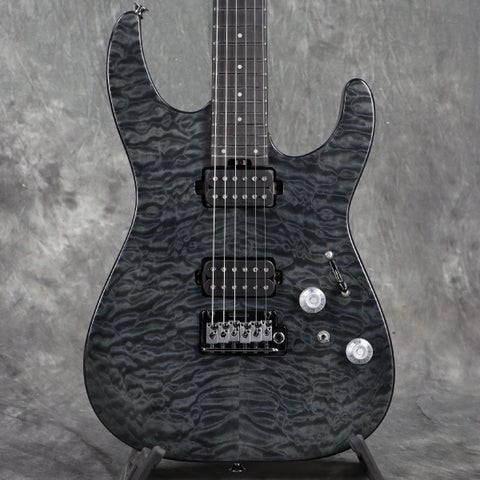 Charvel / Pro-Mod Plus DK24 HH 2PT EB QM Ebony Fingerboard Midnight Ocean シャーベル【3.33kg】[S/N ICC2501150][キズ有りB級アウトレット特価]