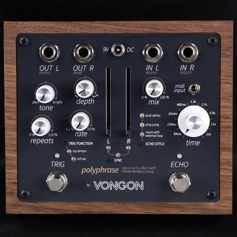 VONGON / Polyphrase Stereo Delay/Looping Device ステレオ・ディレイ