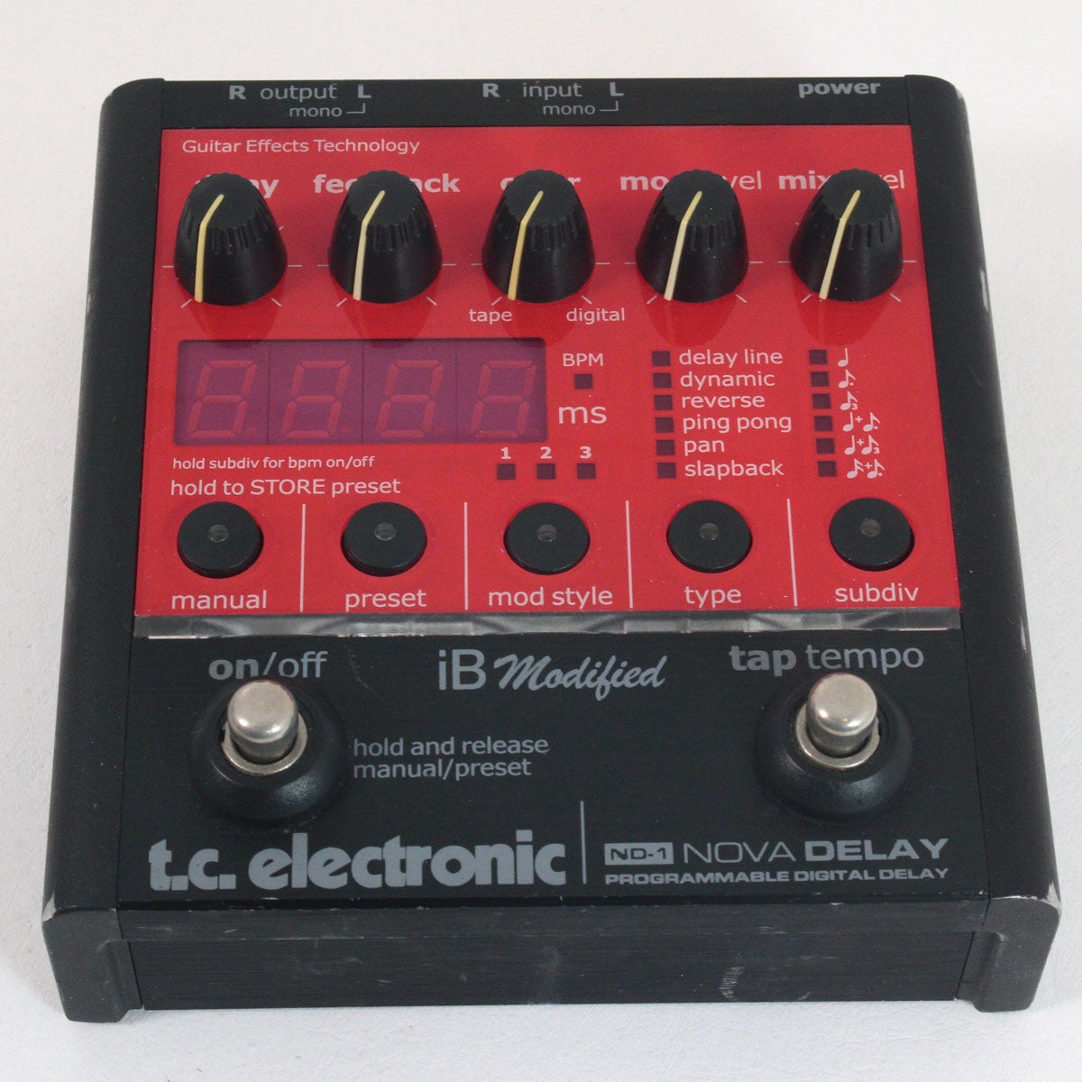 中古】TC ELECTRONIC / ND-1 Nova Delay iB Modified 【渋谷店