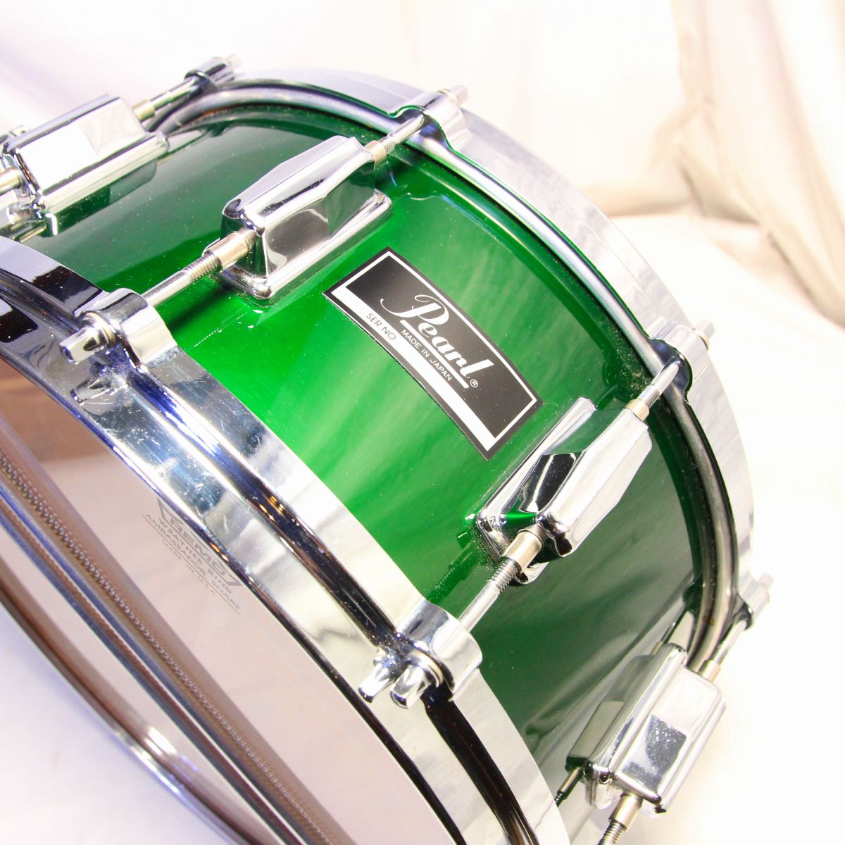 中古】PEARL / GA-414D #61 Green Flash 14x6.5 80s Maple Fiber Glass