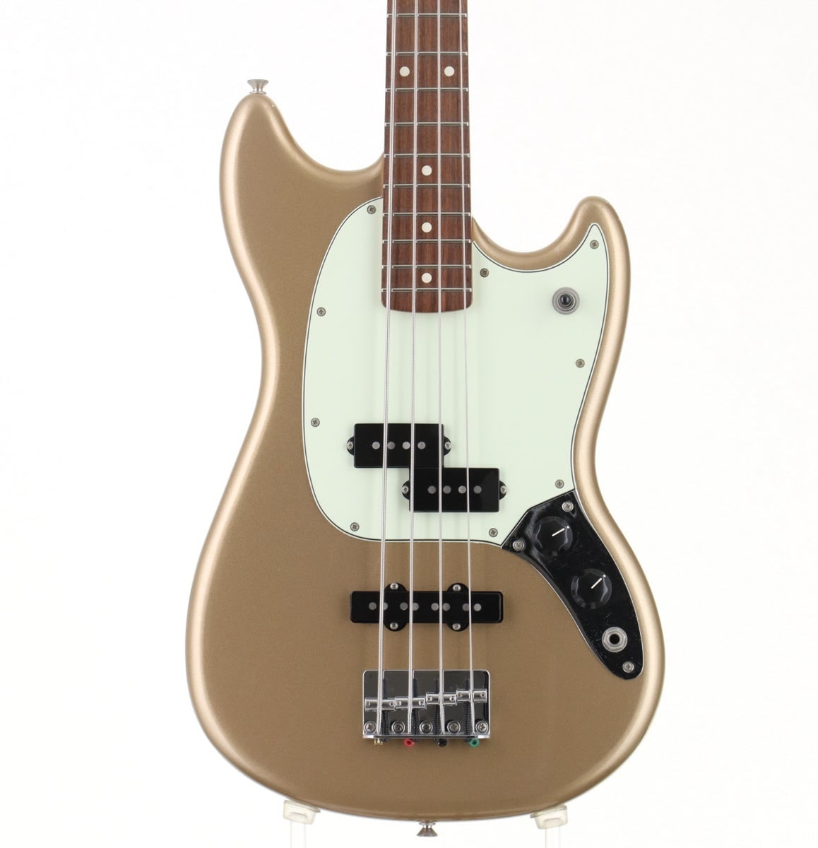 Fender Mustang Bass ゴールド 4弦最終値下げ 中古】FENDER MEXICO / Player Mustang Bass PJ Firemist Gold