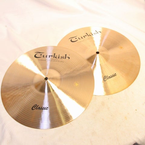 TURKISH / Classic Series TU-CL13HH HIHATS Pair 13インチ 924/1072g《1点限り特価》