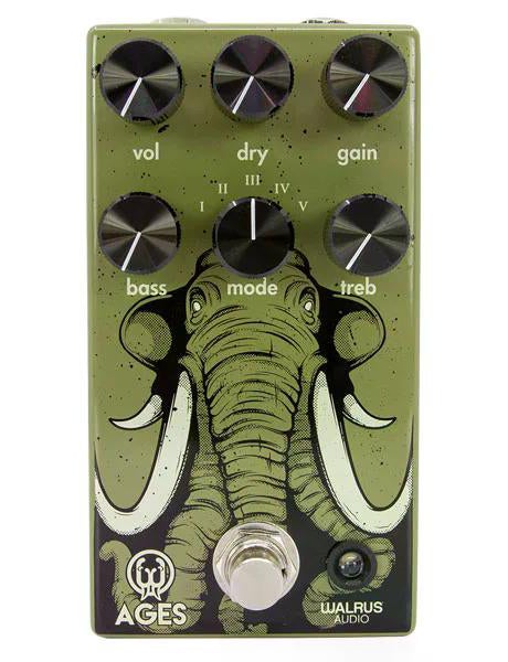 《購入特典有り》[忘れられないサウンド/革新的オーバードライブ]  Walrus Audio / Ages Five-State Overdrive WAL-AGES 革新的オーバードライブ ウォルラスオーディオ