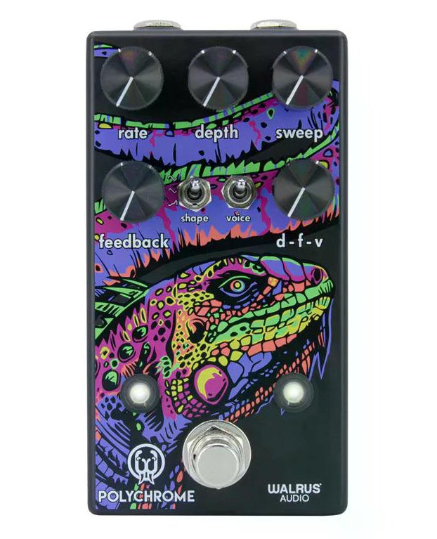 《購入特典有り》[イグアナ・フランジャー誕生]  Walrus Audio / Polychrome Analog Flanger WAL-POLY フランジャー ウォルラスオーディオ
