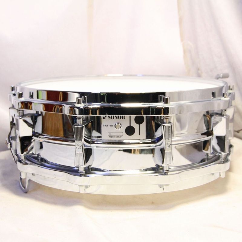 【中古】SONOR / D-500 Phonic Ferromanganese 14×5 ソナー スネアドラム 純正ケース付属 フェローマンガンスチール 【池袋店】