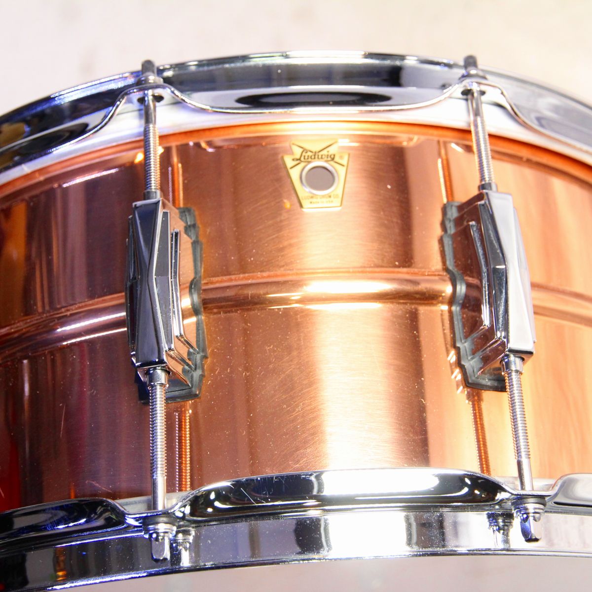 中古】LUDWIG / LC662 Copper Phonic 14×6.5 コパー スネアドラム
