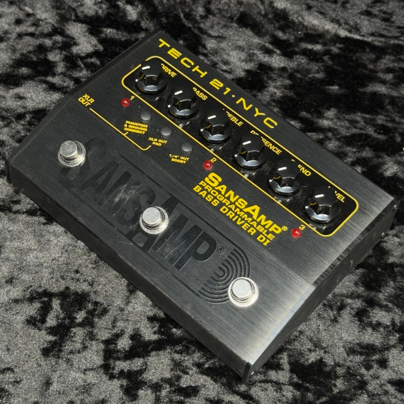 中古】TECH21 / SansAmp / PROGRAMMABLE BASS DRIVER 【新宿店